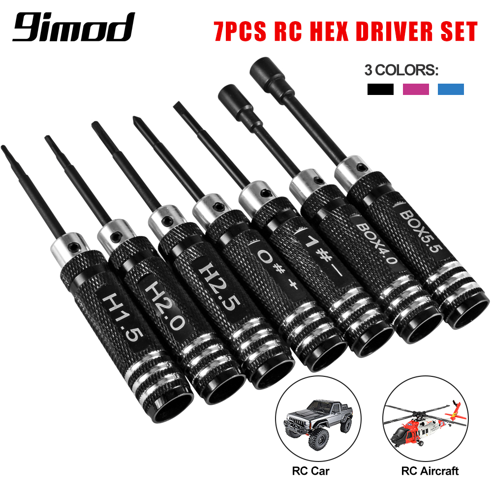 Rc Helicopter Tool Kit - 9IMOD RC 六角ドライバーセット金属ドライバーツール六角レンチセット RC 修復ツールキット RC