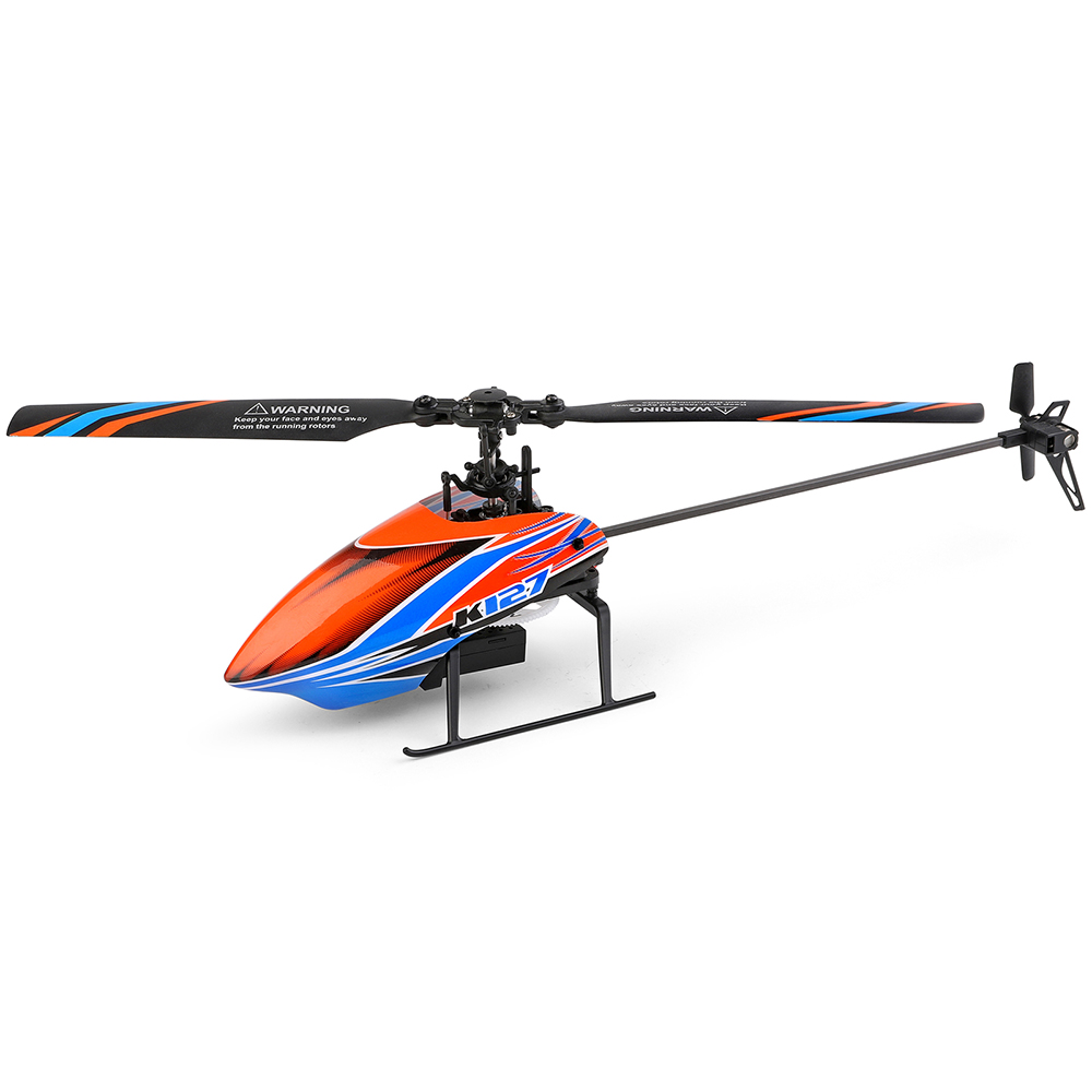 Wltoys xk K127 2.4グラム4CH 6-Aix - Rc Helicopter Gyro のレビューと価格