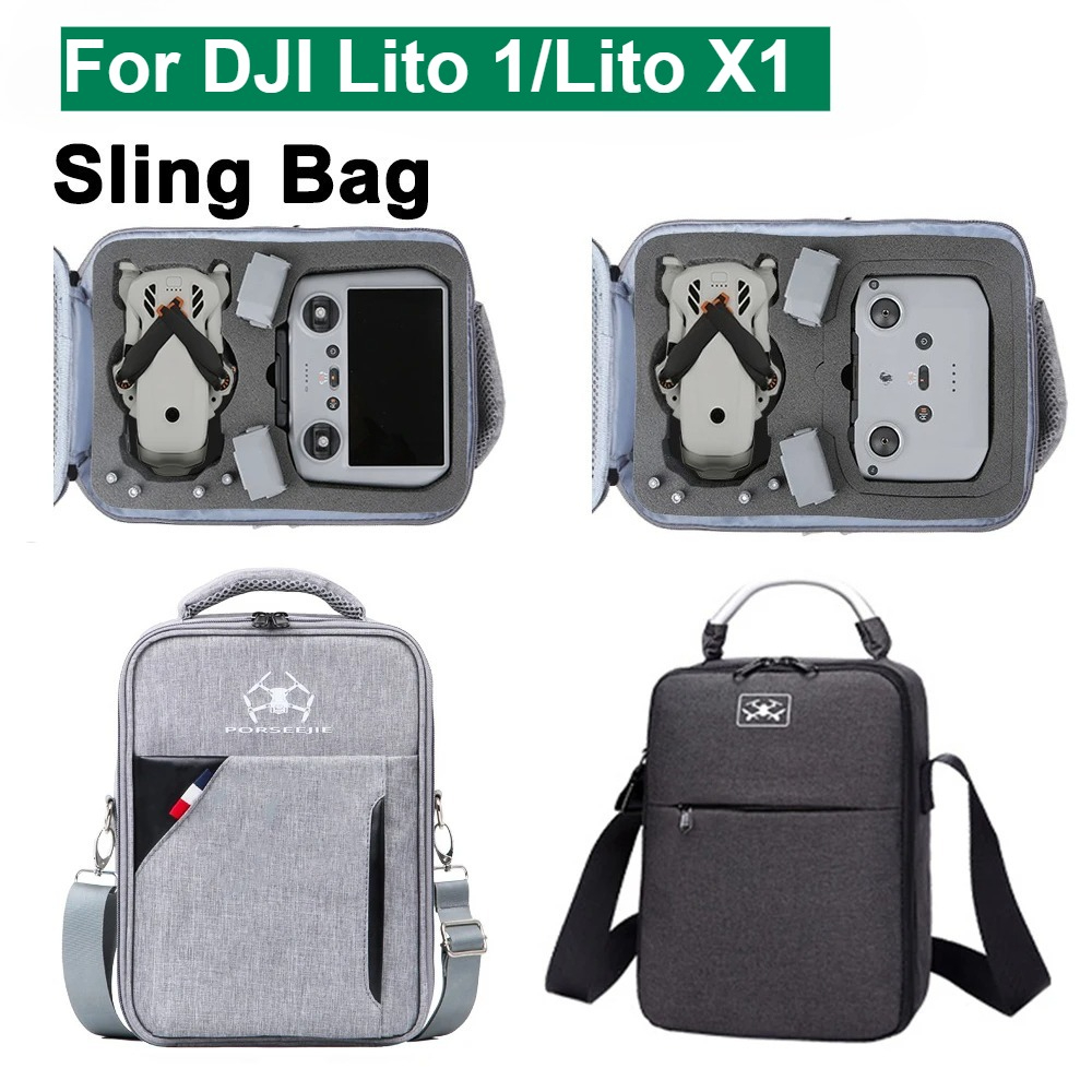 DJI Lito 1/Lito X1 ポータブルシングルショ - Rc Helicopter Bag のレビューと価格