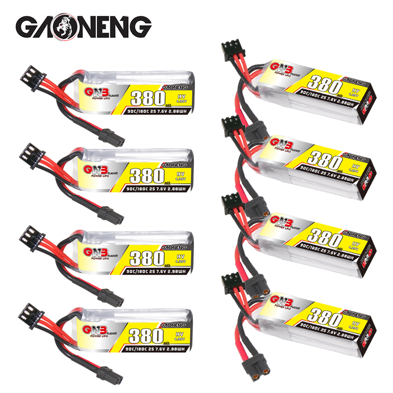 GNB 2S 7.6V 380mAh 90C/180C リポ - Rc Helicopter Coaxial のレビューと価格