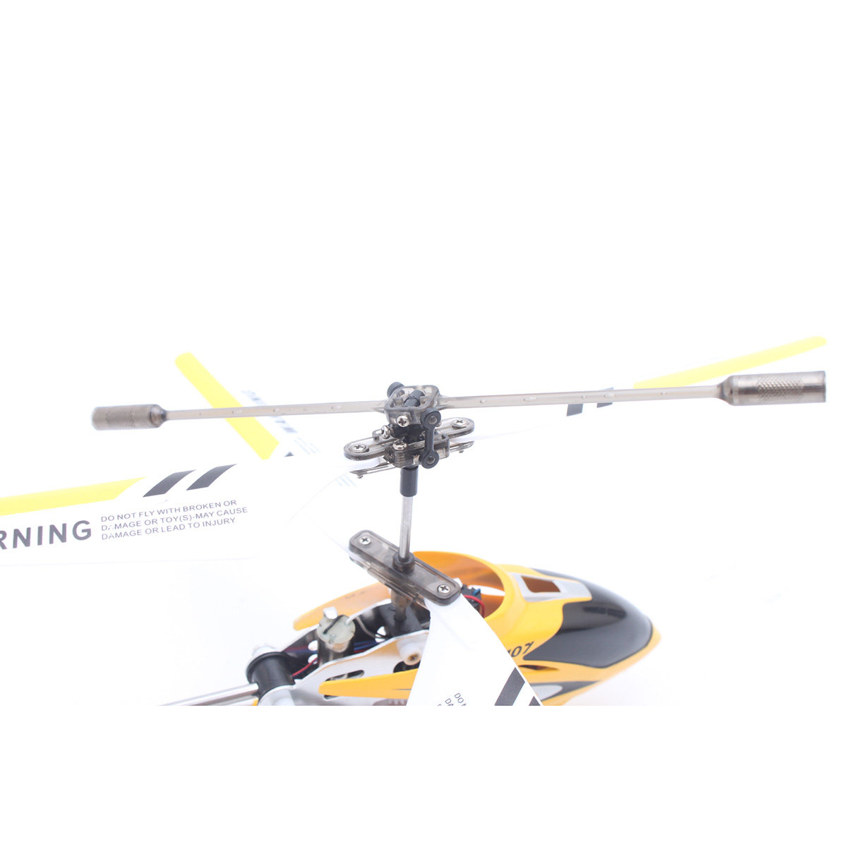 S107g ミニRCヘリコプター。3チャンネル、赤外線、黄色 - Rc Helicopter Gyro のレビューと価格