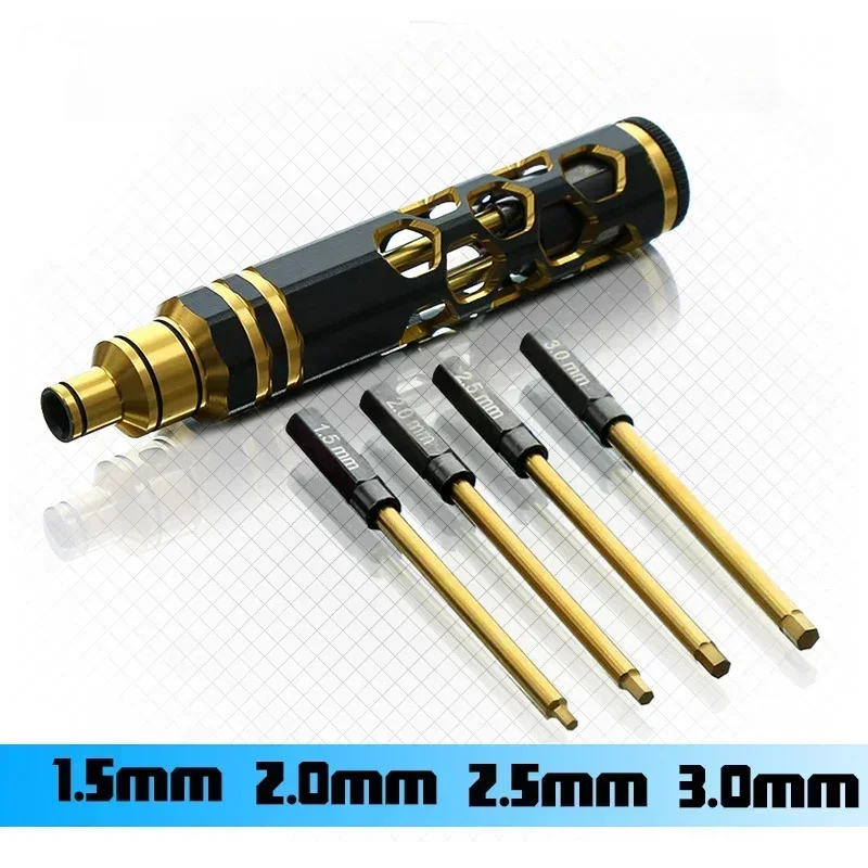 4 in 1 六角頭スクリュードライバー スクリュードライバ - Rc Helicopter Tool Kit のレビューと価格